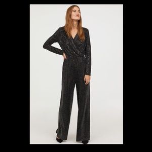 NWOT H&M Wide Leg Jumpsuit